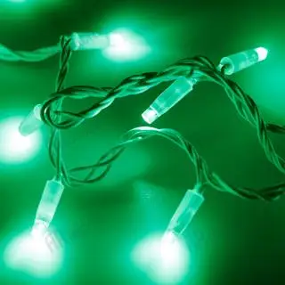 

025816 led string light ard-string-classic-10000-white-100led-flash Green (230V, 7W)-1 PCs Arlight