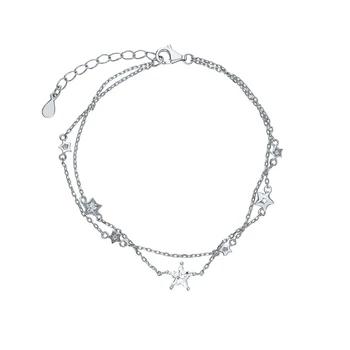 

Silver Bracelet with cubic zirconia sunlight sample 925