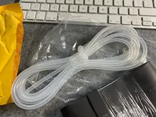 Tubo de bomba peristáltica de grado alimenticio, manguera de tubo de silicona, diámetro interior de 0,8-7,9mm, 1-10 metros