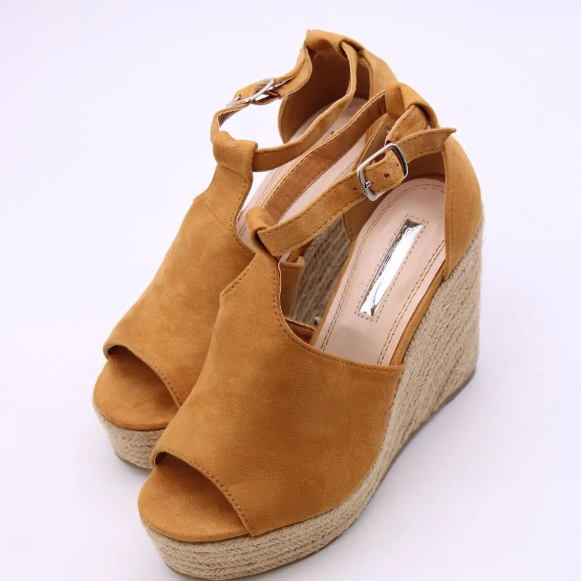 Soraia Jute Wedge Sandals - Detail Image 2