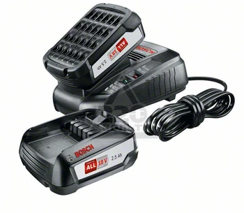

Set Bosch PBA 18 v 2.5A/h and zu al 1830 CV (1.600. a01.1ld)
