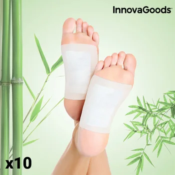 

Detoxifying patches for feet InnovaGoods (10 pack)