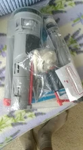 Kit Toilet-Tank-Fittings Flush-Valve Abs-Plastic Dual-Flush 