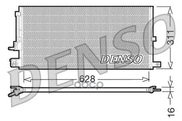 Конденсатор Кондиционера Denso арт. DCN11007