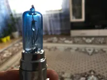 Luz delantera halógena de xenón para motocicleta, luz blanca, 12V, 35W, BA20D, 1 Uds.