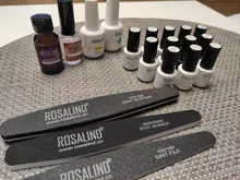 ROSALIND uña Archivo de clavo de lavable de pulido lijar y pulir pedicura uñas Arte 1 herramientas de UDS