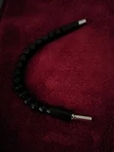 Broca de destornillador eléctrico multifuncional, manguera flexible Universal de serpiente, conexión de eje cardán, extensión blandas, varilla de enlace