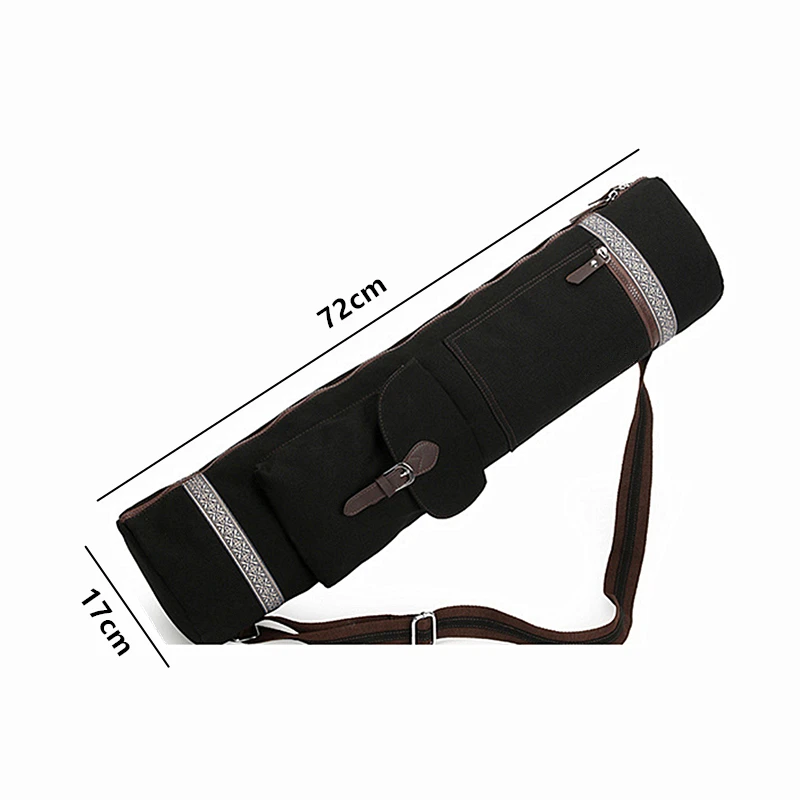 1Pc Portable Outdoor Yoga Mat Bag Gym Fitness Exercise Dance Pilates Pad Storage Carry Sack 2