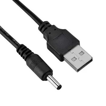 

Cable alimentacion USB 2.0 DC 3.5 mm x 1.35 mm 0.8 M Negro