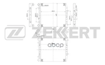 

Radiator OHL. DV. Seat Ibiza IV V 06-skoda Fabia (6Y _) 99-vw Polo IV V 01-zekkert art. mk-1008