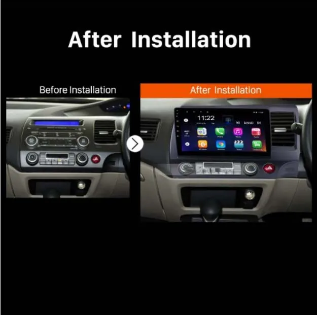 Lionet gps навигация для автомобиля Honda CIVIC 2006-2011 10,1 дюймов RH1003Y