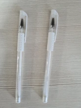 Marcador de cejas blanco, pluma de diseño de cejas, tatuaje Microblading, marcador para piel para cirugía, para maquillaje permanente, suministros de tatuaje, 1 Uds.