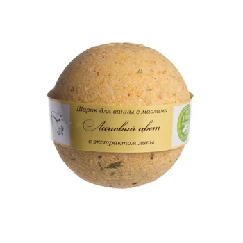 

Savonry bath ball with oil lime color (Linden)