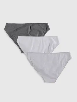 

Cotton Classic Panties 3'Lü