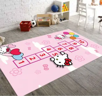 

Hello Kitty Patterned Carpet ,Non Slip Floor Carpet,Teen's Carpet,Turkish Rug