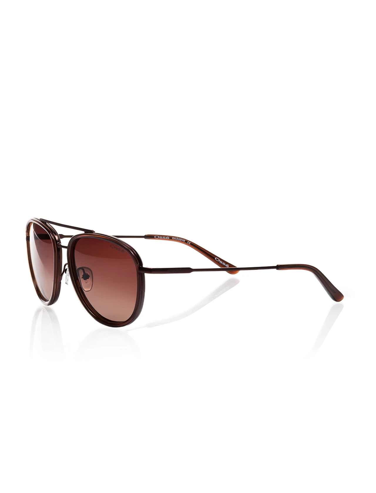 

Men's sunglasses os 1971 05 bone Brown organic oval aval 56-15-140 osse