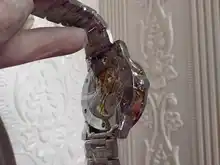 Winner-Reloj de pulsera para hombre, transparente, brillante, movimiento de engranaje, masculino