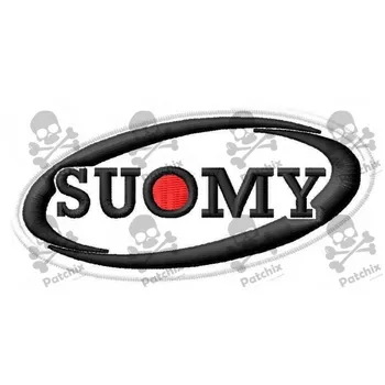 

SUOMY embroidery Parche iron patch gestickter patch Toppa ricamata patch brode remendo embroidery Size: 8,5cm