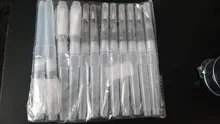 Agua cepillo pluma pincel de con depósito de agua para acuarela pluma acuarela, pintura de marcadores (12 piezas)