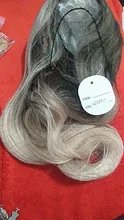 HAIR Wig Light Blonde Platinum Middle-Part Heat-Resistant Cosplay Brown Long-Wavy Natural