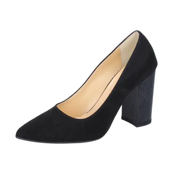 

OLGA Ruby women's pumps suede black synthetic