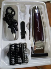 Cortadora de pelo profesional para hombres, maquinilla eléctrica para cortar el pelo, Barba, juego de corte de cabello, máquina rotativa de detalles de forro de bordes