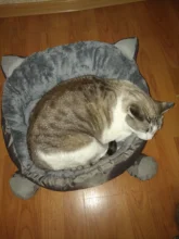 Bed-House Lounger Cats-Basket Plush-Beds Gato Warm Winter For Cat Pet-Cat Mat Panier