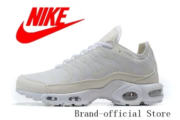 

Nike Air Max Plus TN Men Running Shoes Breathable Running Shoes comfortable non-slip Size 40-46 White