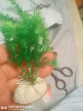 Tank-Decoration-Accessories Plastic Aquarium Water-Plants Artificial Green Fake Home