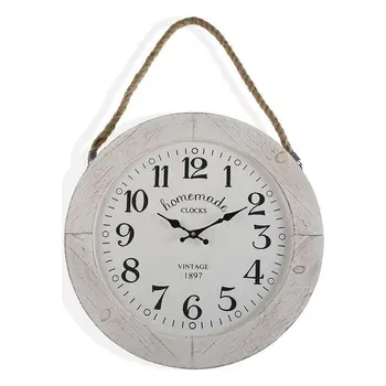 

Wall Clock Homemade MDF Wood (5 x 51,5 x 50 cm)