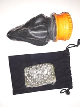 Bolsa táctica Gear tirachinas al aire libre, juguete de diversión, Mangas de látex elásticas suaves, objetivo de tiro de bolsillo para deportes al aire libre