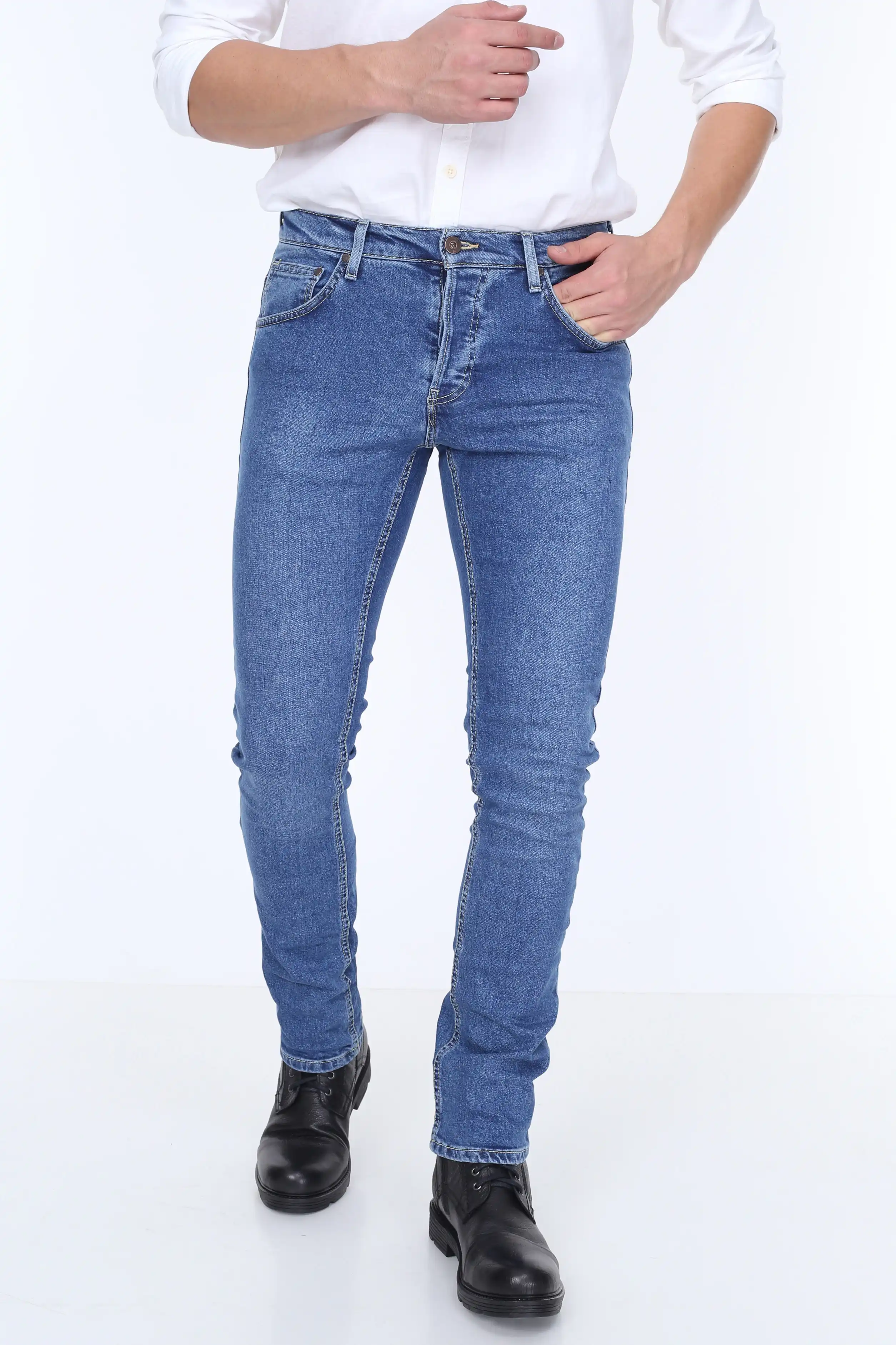 Hw 14946 2 Jean Hommes Coupe Ajustee Stretch Cadeau Pour Les Hommes Jean Pour Homme Confort Turc Style De Denim Homme Aliexpress