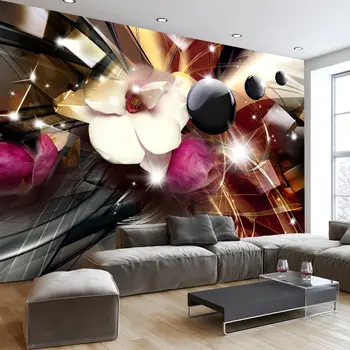 

Wall mural-Abstraction of Colours - 200x140 cm