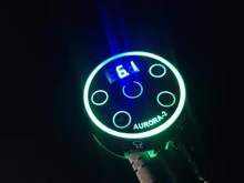 Aurora 2-fuente de alimentación para máquina rotativa de tatuaje
