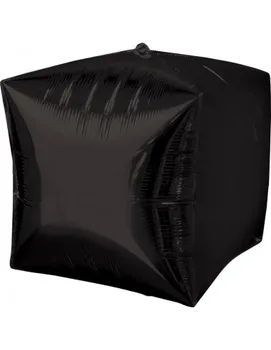 

Balloon 3D Cube 40cm Black-CUBEZ Foil Polyamide-A2839199