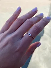 Kaletine-Anillo de Plata de Ley 925 con diseño de ojo malvado para hombre y mujer, sortija, plata esterlina, Circonia cúbica azul, rosa amarilla, joyería de compromiso, regalos del anillo