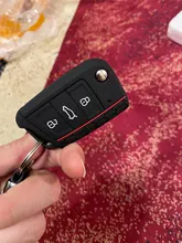 Funda de silicona para llave de coche, carcasa para mando a distancia sin llave, para VW Polo Tiguan Golf 7, 2015, 2016, 2017, 2018, 2019, 2020