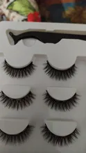 Extensiones de pestañas magnéticas, 3/5 pares de maquillaje, delineador de ojos, rizador de pestañas fácil de poner, pestañas postizas gruesas, regalo