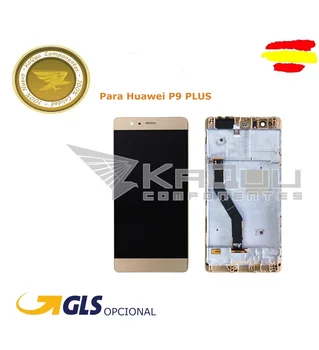 

LCD touch screen and FRAME for Huawei P9 PLUS VIE-L09 BROWNED gold COMPATIBLE