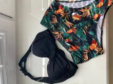 Bikini Bodysuit Biquini Swimwear Women Sexy HALTER High-Waist Plus-Size Summer XXL