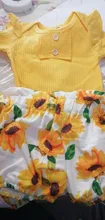 Conjunto de ropa de verano para recién nacidos, Pelele de manga corta de algodón, pantalones cortos florales, diadema, 3 uds.