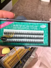 Cola de pez Natural Popular, cola de pato, Pestaña de visón suave, utensilio de extensión de pestañas, pestañas postizas