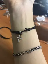 2 unidades/lote de pulseras cruzadas para parejas, brazalete con abalorios de Color blanco y negro, regalo para amantes de los amigos, joyería hecha a mano