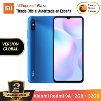 

Versión global Xiaomi Redmi 9A Teléfono móvil 2GB 32GB Octa Core 6.53" 5000mAh 13MP [Teléfono Móvil Versión Global para España]