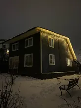 Curtain-Lights Led Icicle Christmas-Street-Garland Home-Decortion Garden Outdoor Party