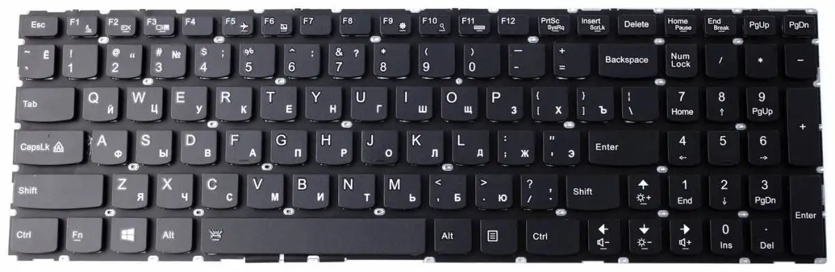 Клавиатура для Lenovo IdeaPad Y50-70 Y70-70 U530 p/n: NSK-BFJBC | Компьютеры и офис