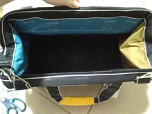 Bolsa de herramientas portátil para electricista, multifunción, instalación de reparación, lona, grande, gruesa, bolsillo de trabajo