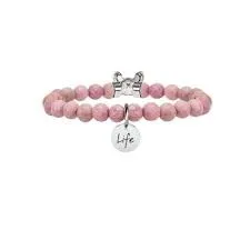 

KIDULT-BRACELET RODONITE AND 316L STEEL-COD 731157 SIMBOLS