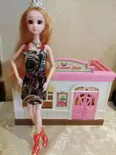 Accesorios para muñeca Barbie, Set de 35 artículos, 10 zapatos, 6 collares, 4 gafas, 3 coronas, 2 bolsos y 10 Uds. De muñeca, ropa, vestido para muñeca Barbie
