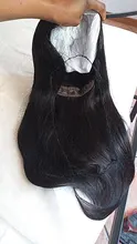 Hueso recto frente de encaje pelucas de cabello humano 8-30 pulgadas brasileño recto pelo humano del cierre del cordón pelucas para mujeres HD peluca Frontal de encaje